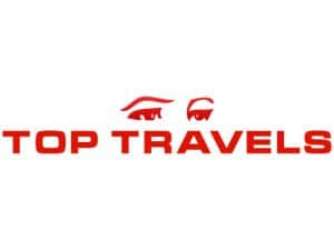 top travel logo